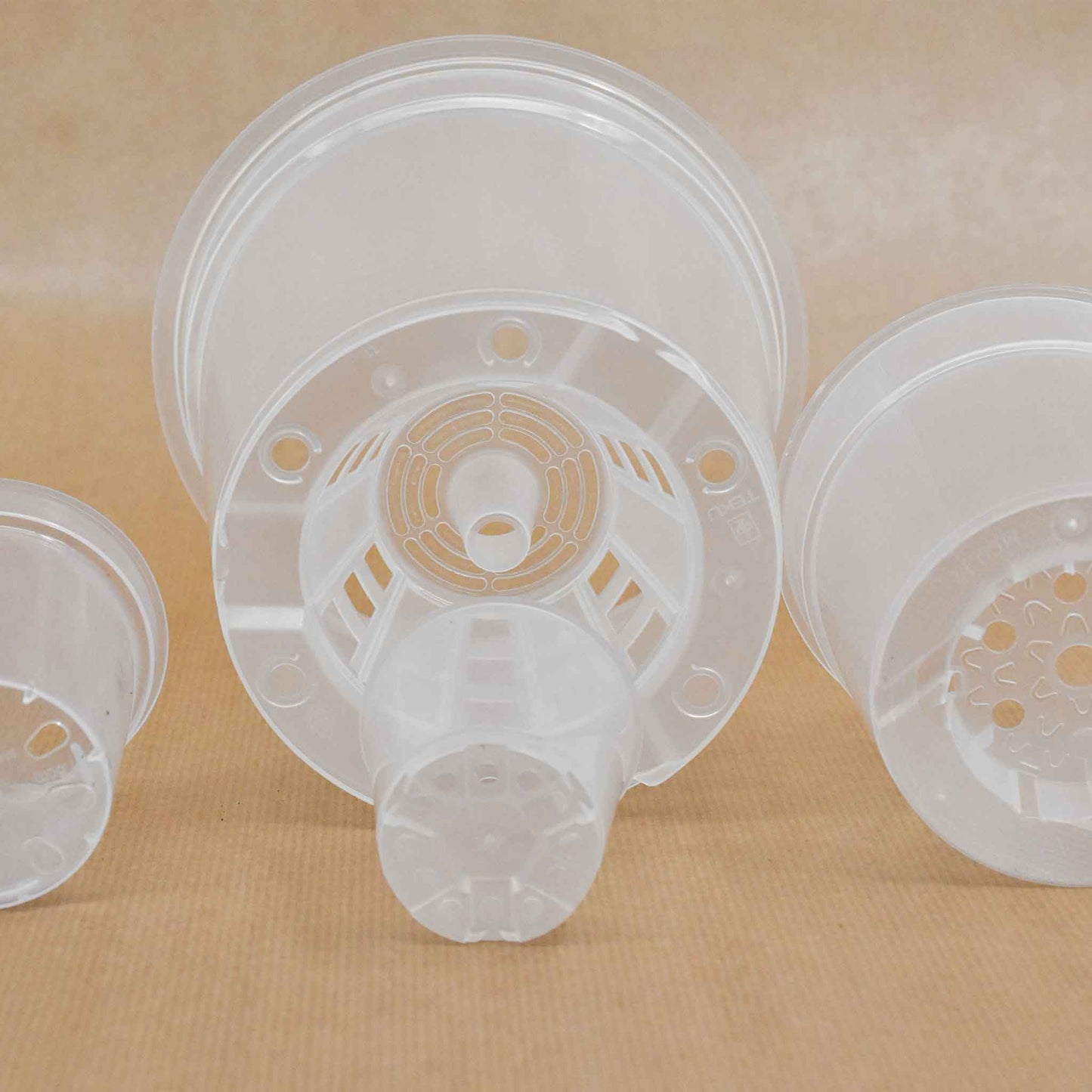 Clear Orchid Plant Pots