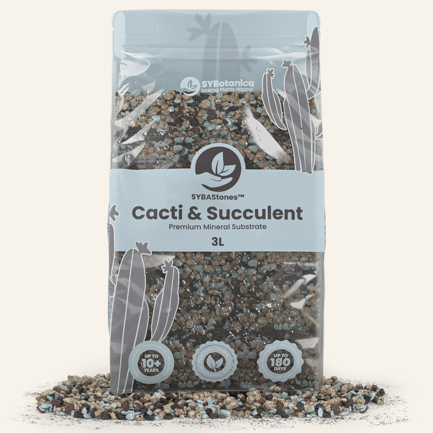 Mistura Mineral Para Cactos e Suculentas