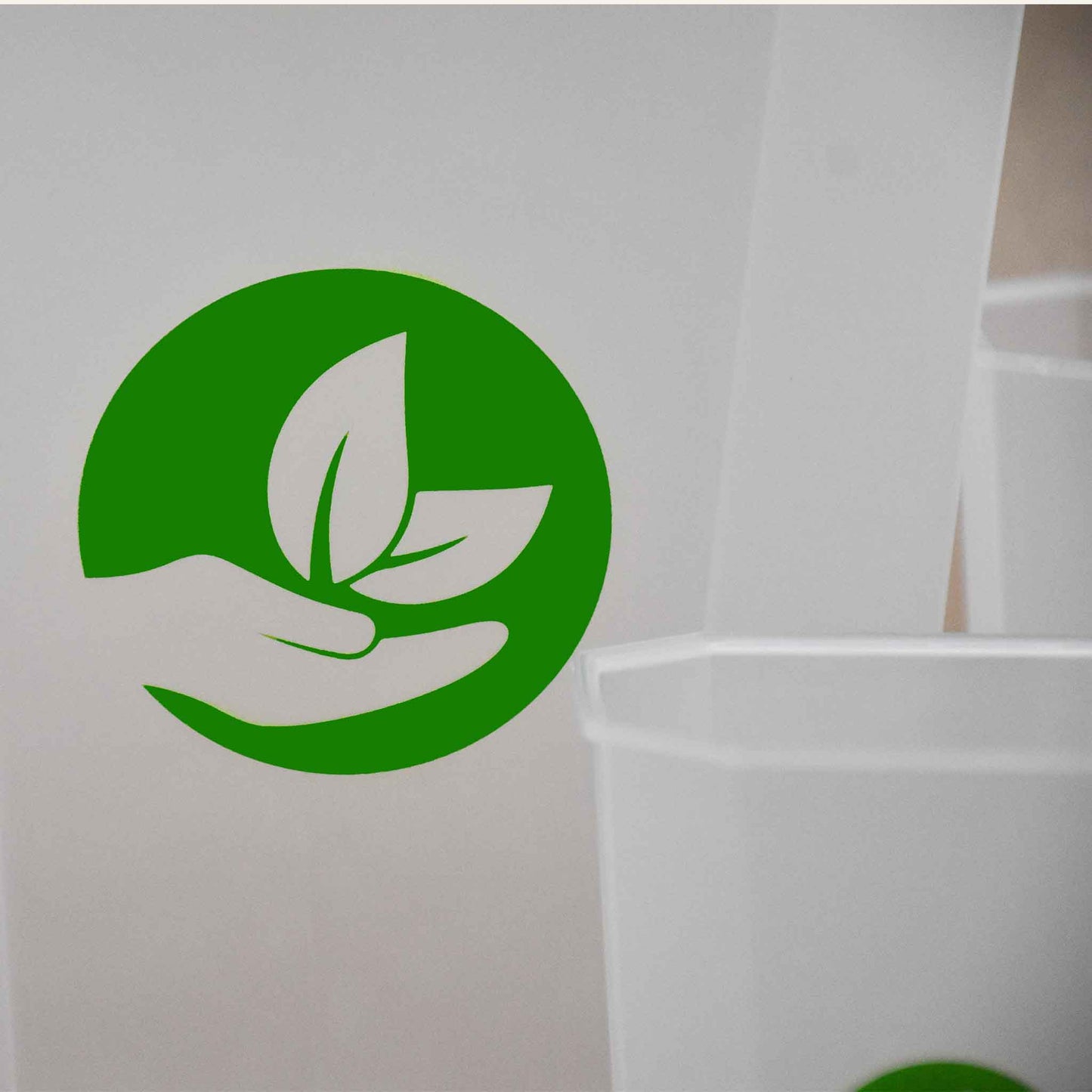 Square Clear Plant Pots