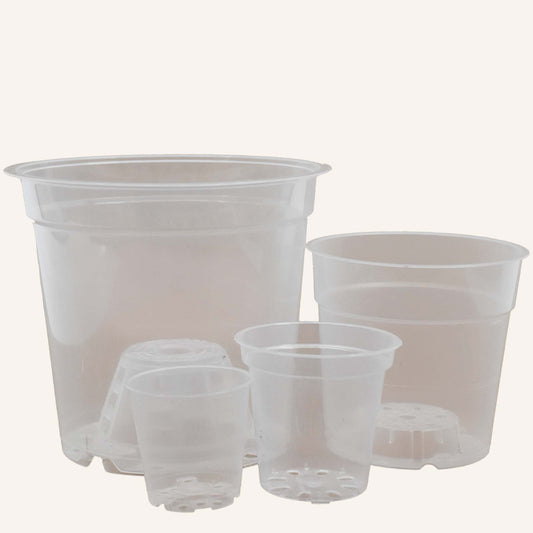 Set of 12x Round Pots (Ø6-15cm)